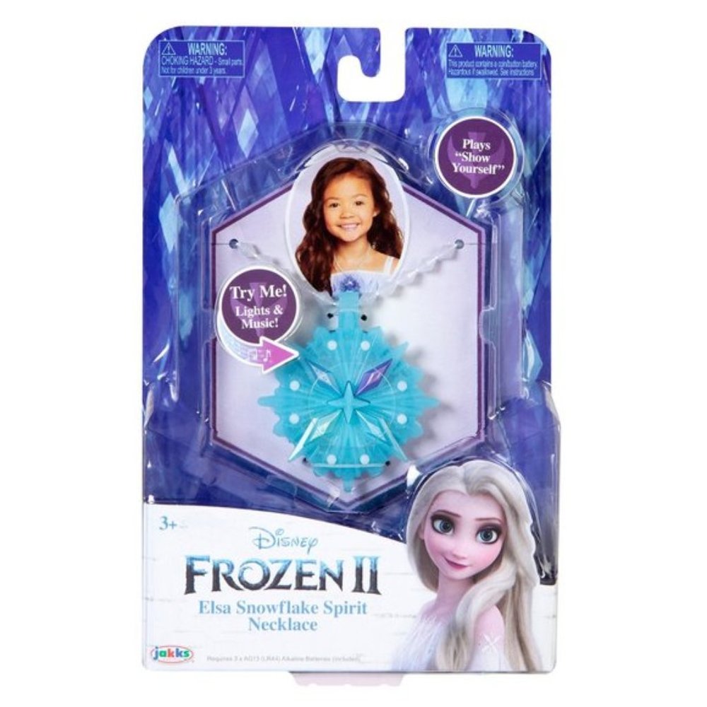 Frozen 2 Queen Elsa Snowflake Spirit Necklace